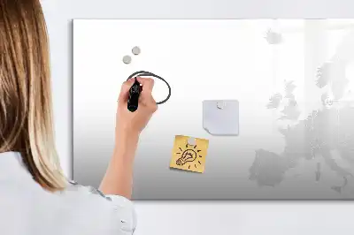 Mapa da Europa quadro magnético para desenhar