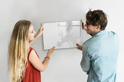 Mapa da Europa quadro magnético para desenhar