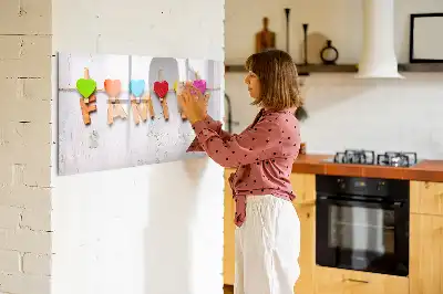 Quadro magnético para escrever modelo família