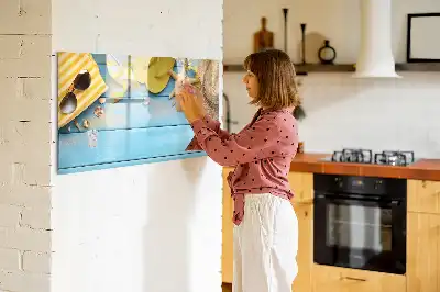 Quadro magnético para desenho acessório de praia