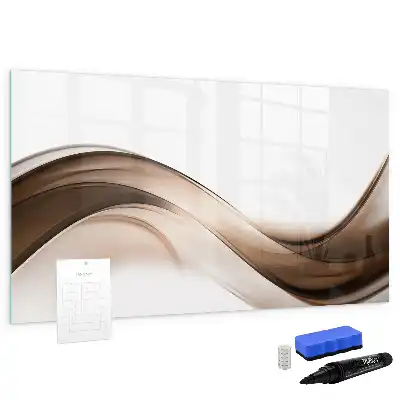 Quadro magnético para desenhar estampa abstração de linhas