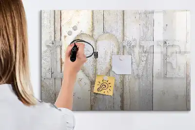 Quadro magnético para escrita modelo Texto Amor