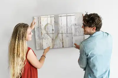 Quadro magnético para escrita modelo Texto Amor