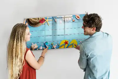 Quadro magnético para desenhar acessório infantil de praia