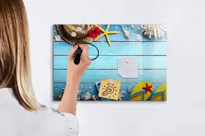 Quadro magnético para desenhar acessório infantil de praia