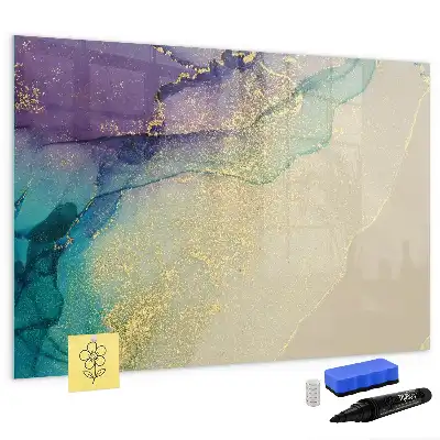 Quadro magnético para desenho modelo abstração elegante