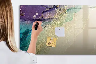 Quadro magnético para desenho modelo abstração elegante