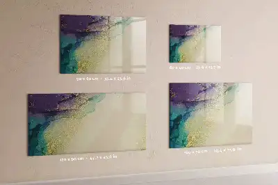 Quadro magnético para desenho modelo abstração elegante