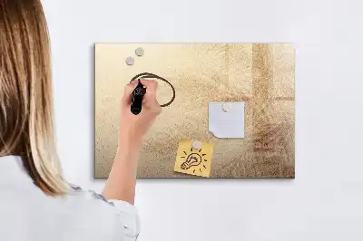 Quadro magnético para desenhar estampa de folhas abstratas
