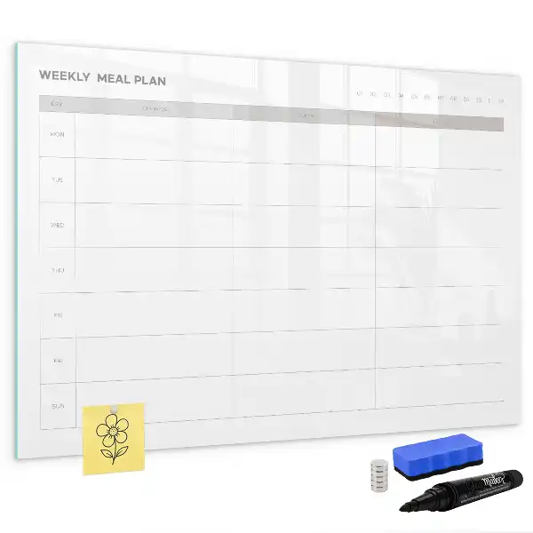 Quadro magnético para desenhar modelo simples