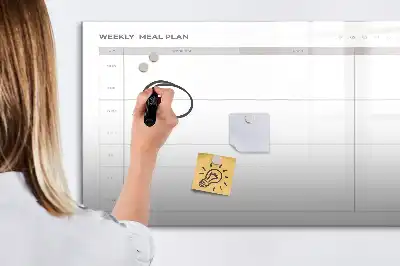 Quadro magnético para desenhar modelo simples