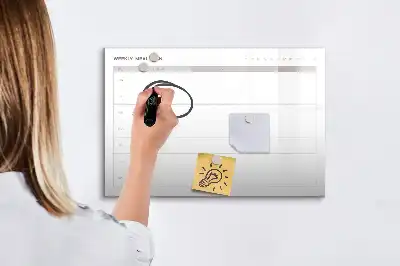 Quadro magnético para desenhar modelo simples