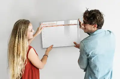 Planificador semanal de refeições quadro magnético para escrever