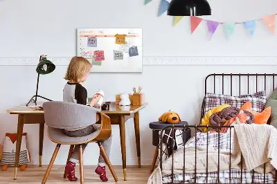 Planificador semanal de refeições quadro magnético para escrever