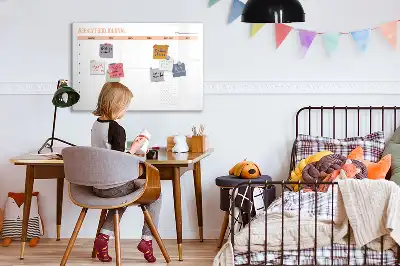 Planificador semanal de refeições quadro magnético para escrever