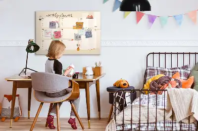 Planner semanal quadro magnético para escrever