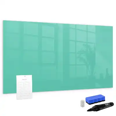 Quadro magnético para escrever na cor turquesa