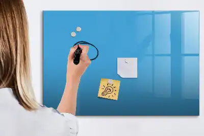 Quadro magnético para desenhar na cor azul-claro