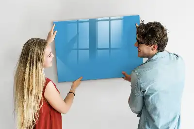 Quadro magnético para desenhar na cor azul-claro