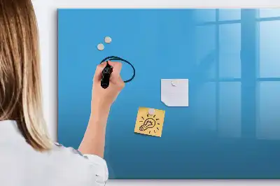 Quadro magnético para desenhar na cor azul-claro