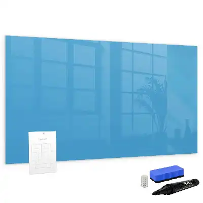 Quadro magnético para desenhar na cor azul-claro