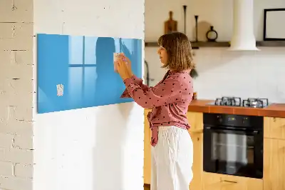 Quadro magnético para desenhar na cor azul-claro