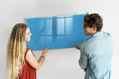 Quadro magnético para desenhar na cor azul-claro