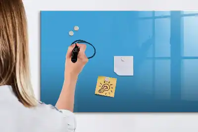 Quadro magnético para desenhar na cor azul-claro