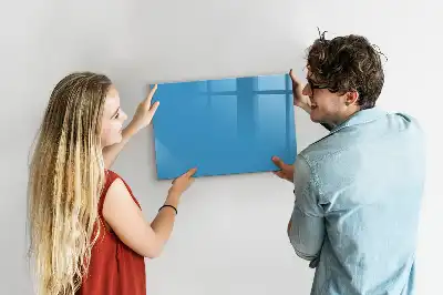 Quadro magnético para desenhar na cor azul-claro