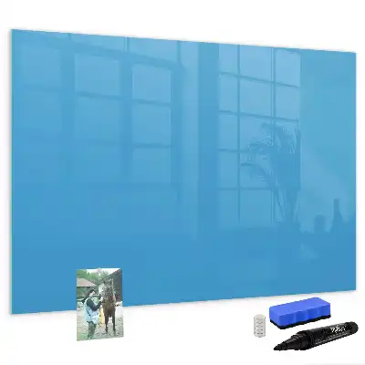 Quadro magnético para desenhar na cor azul-claro