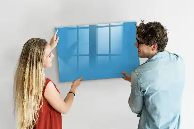 Quadro magnético para desenhar na cor azul-claro