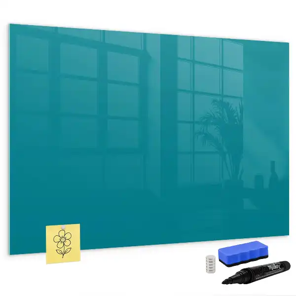Quadro magnético para escrever azul-escuro