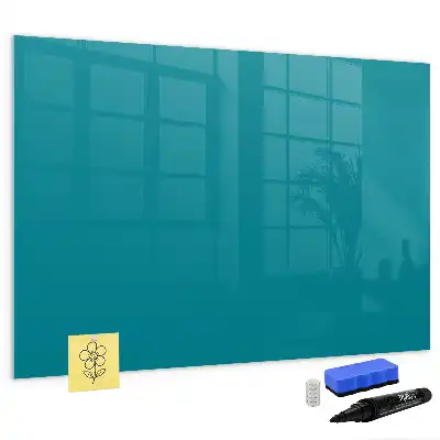 Quadro magnético para escrever azul-escuro