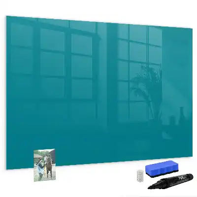 Quadro magnético para escrever azul-escuro
