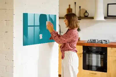 Quadro magnético para escrever azul-escuro