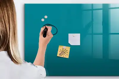 Quadro magnético para escrever azul-escuro