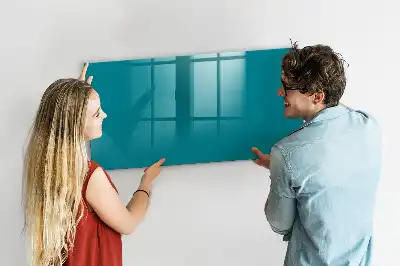 Quadro magnético para escrever azul-escuro