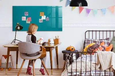 Quadro magnético para escrever azul-escuro
