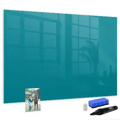 Quadro magnético para escrever azul-escuro