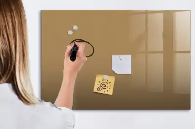 Quadro magnético para desenhar bege-escuro