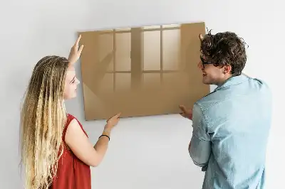Quadro magnético para desenhar bege-escuro