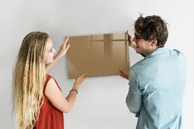 Quadro magnético para desenhar bege-escuro