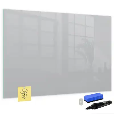 Quadro magnético para desenhar na cor cinza-claro