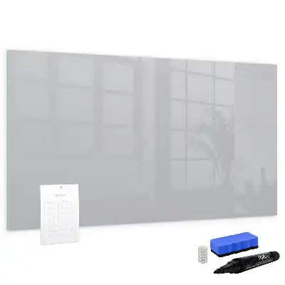 Quadro magnético para desenhar na cor cinza-claro