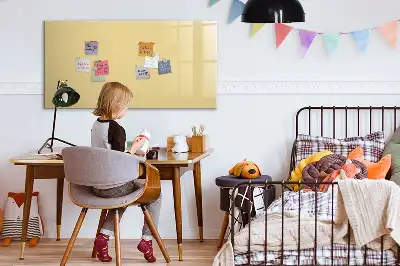 Quadro magnético para desenhar na cor creme