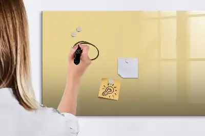 Quadro magnético para desenhar na cor creme