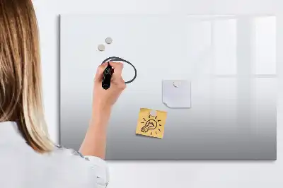 Quadro magnético para escrever na cor branco off