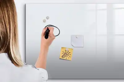 Quadro magnético para escrever na cor branco off