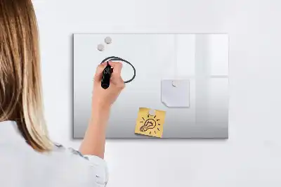 Quadro magnético para escrever na cor branco off