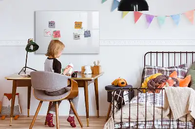Quadro magnético para escrever na cor branco off